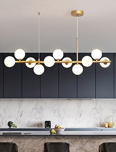  LED Pendelleuchte 100 cm Laterne Desgin Kronleuchter Metall lackierte Oberflaechen modern 220-240V