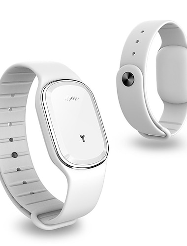  Hordozható ultrahangos szúnyogirtó okosóra - Vízálló fizikai riasztó karkötő