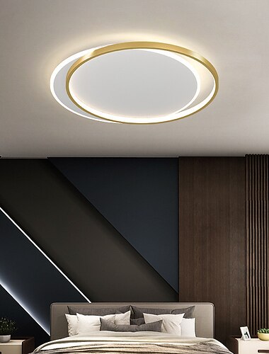  أدى ضوء السقف 45 55 سم العنقودية تصميم فلوش جبل الأنوار المعدنية مطلية التشطيبات led الحديثة 220-240 فولت