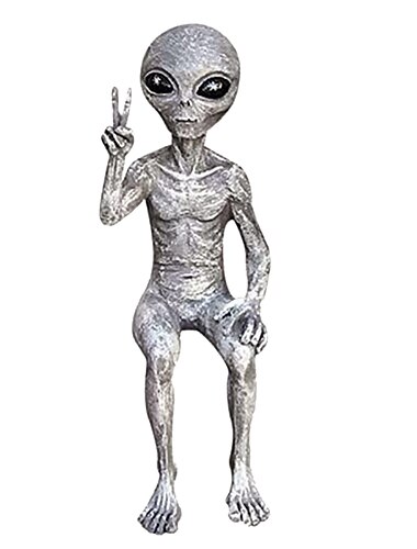  tuindecoratie kosmische ruimte alien standbeeld martians tuinbeeldje set tuindecoratie outdoor jardineria decoracion
