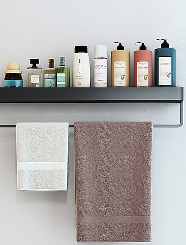  caddie de douche etageres de salle de bains mural noir organisateur de rangement rack salle de bains cuisine materiel de salle de bains pendentif espace d\'etagere de salle de bains support de douche