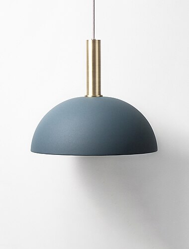 أدى ضوء قلادة 35 سم تصميم واحد قلادة ضوء معدن مطلي التشطيبات أدى الشمال نمط 110-240 v