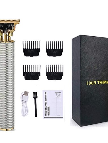  プロのバリカン 男性のバリカン 男性の電気ヘアトリマー 男性のヘアトリマー 4 距離コーム 限られた距離の usb 充電式