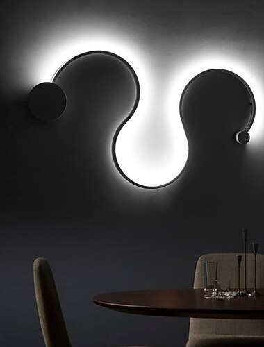  Lightinthebox Augenschutz moderne LED-Wandleuchten DIY Kombination Wohnzimmer Buero Aluminium Wandleuchte IP44 30/33/42 w