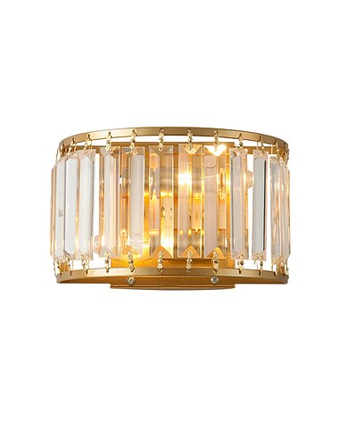  lightinthebox מנורות קיר קריסטל מודרני סגנון נורדי מנורות קיר פמוטי קיר led סלון פינת אוכל אור קיר זכוכית 110-240 v