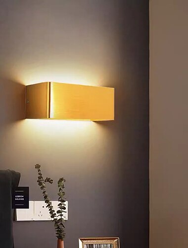 Lightinthebox ミニスタイルモダンな LED ウォールライトリビングルームダイニングルームアルミウォールライト 220-240v 10 ワット