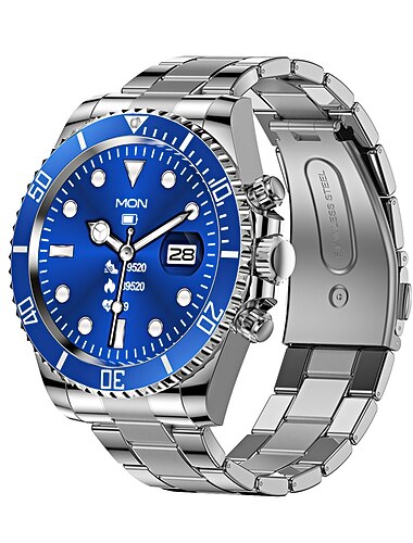 AW12 / AW13Pro Smartwatch 1.28 Zoll Smartwatch Fitnessuhr Bluetooth Schrittzähler Fitness-Tracker Schlaf-Tracker Kompatibel mit Android iOS Unisex Langer Standby Mediensteuerung Immer eingeschaltetes