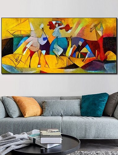 olajfestmény kézzel készített kézzel festett falművészet klasszikus híres pablo picasso lakberendezési dekoráció hengerelt vászon keret nélkül feszítetlen