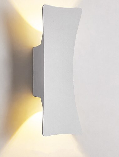  2-licht 24cm led outdoor wandlampen oogbescherming nordic stijl wandlampen woonkamer eetkamer aluminium wandlamp 110-240v