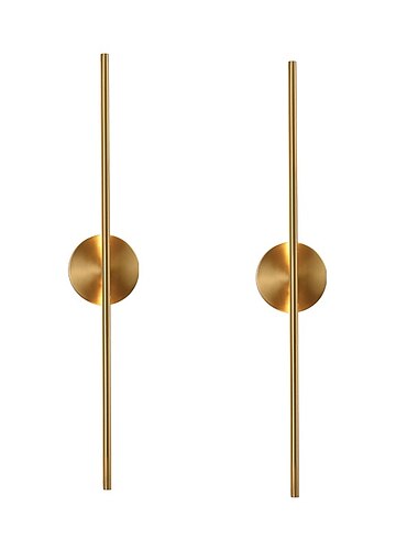  lightinthebox led מודרני מנורות קיר סלון חדר שינה פנס קיר נחושת ip20 220-240v 10 w