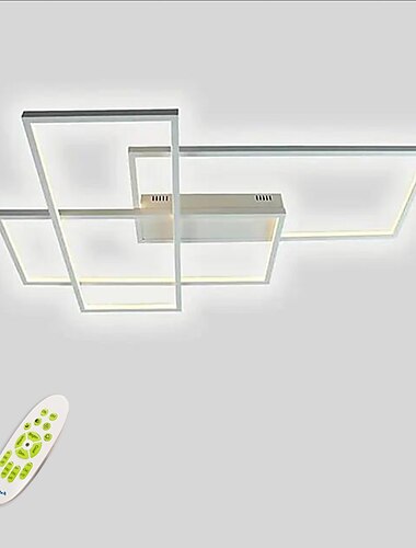  101 cm geometrische vormen plafondlampen led aluminium geschilderde afwerkingen modern 220-240v