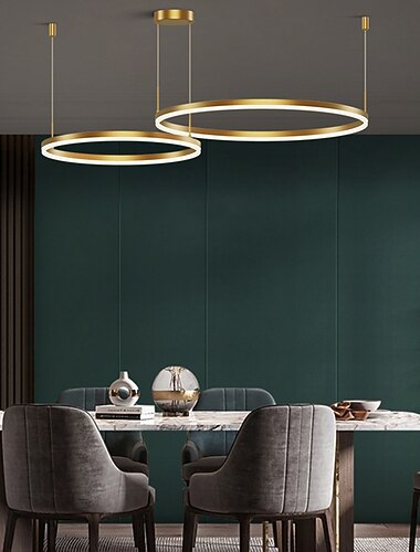 60 cm kreis design linie design geometrische formen pendelleuchte metall geschichtet künstlerisch modern schlichter stil lackierte oberflächen künstlerisch geführt 110-240 v 60 cm kreis design linie design geometrische formen pendelleuchte metall geschichtet künstlerisch modern schlichter stil lackierte oberflächen künstlerisch geführt 110-240 v