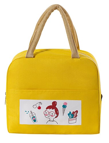 Lunchpakete für Frauen tragbare isolierte thermische Kühltasche für Erwachsene Lunchbox Lunchboxen wiederverwendbare Meal Prep Container Tasche robust für die Arbeit Picknick College Reise Snack