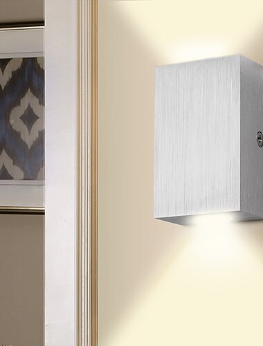  applique led per interni negozi / bar ufficio applique in alluminio ip44 generico 1 w