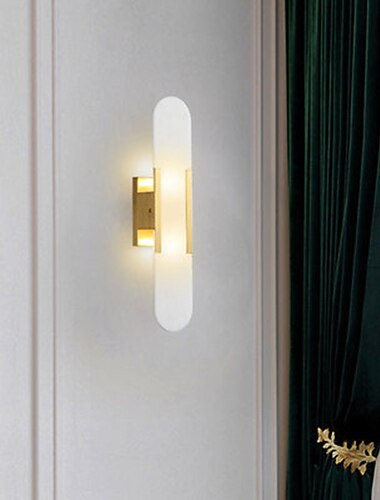 אור קיר led מודרני משיש יצירתי אישיות חדר שינה ליד המיטה מלון וילה מחקר מעבר led מנורת קיר