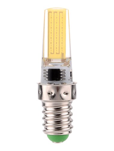  10st 6st 2st g4 g9 e14 led-lampa 5w ersätter 50w halogenlampa 2508-cob minilampa för skåp landskap ljuskrona glödlampor ac220v