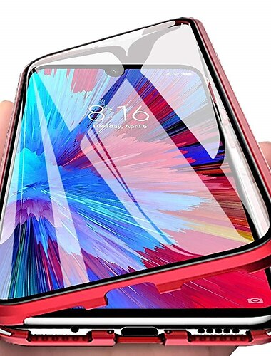téléphone Coque Pour Samsung Galaxy A34 A54 A73 A53 A33 A72 A52 A42 A71 A51 A31 A21s A12 A32 A13 Adsorption Magnétique avec Protecteur d'écran Magnétique Protection complète du corps Transparent