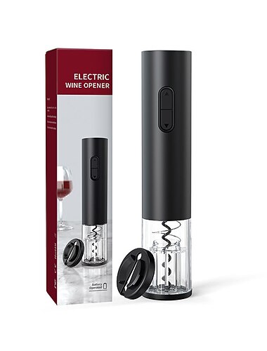  sähköinen punaviini korkkiruuvi automaattinen rypäleviinipullon avaaja valaistu folioleikkuri irrota korkki keittiölaitteet