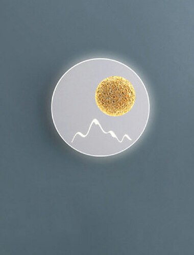  Lightinthebox oogbescherming Scandinavische stijl led binnenwandlamp slaapkamer eetkamer metalen wandlampen 220-240v 22 w