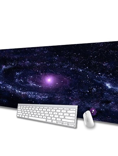 velká podložka pod myš xl 35,4 x 15,7 palce velká rozšířená počítačová podložka pod myš podložka pod myš podložka na stůl pro notebook s prošívanými okraji voděodolná podložka pod myš pro domácí hráče