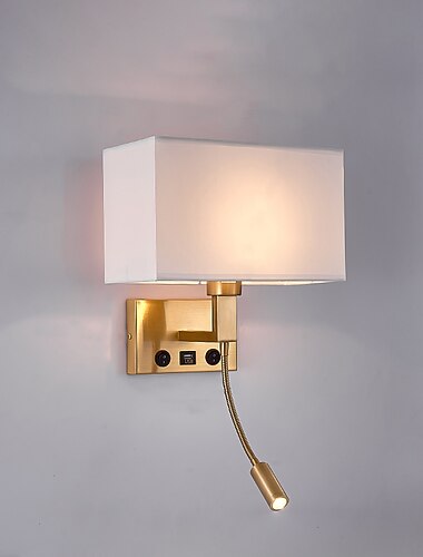  moderne nordisk stil innendoers vegglamper soverom spisestue metall led vegglampe 85-265v 5 w