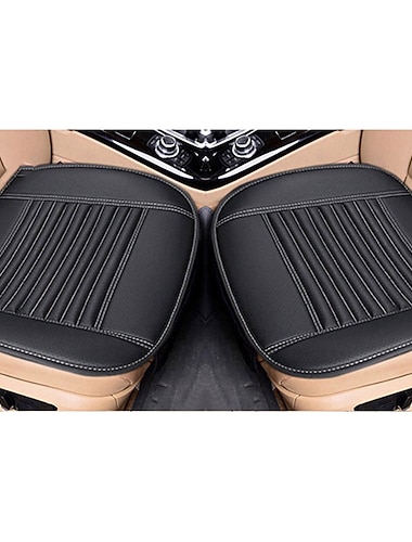 2 pièces Housse de coussin de siège inférieur pour Sièges avant Imperméable Respirable Confortable pour