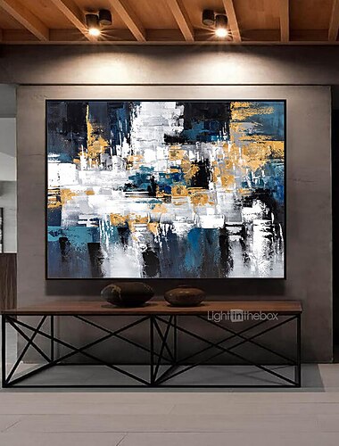 peinture à l'huile 100% fait à la main peint à la main art mural sur toile horizontal panoramique paysage abstrait moderne décoration de la maison décor toile roulée sans cadre non étiré peinture à l'huile 100% fait à la main peint à la main art mural sur toile horizontal panoramique paysage abstrait moderne décoration de la maison décor toile roulée sans cadre non étiré