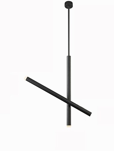 2,5 cm luminaire suspendu spot led sur rail métal finitions peintes style nordique 220-240v