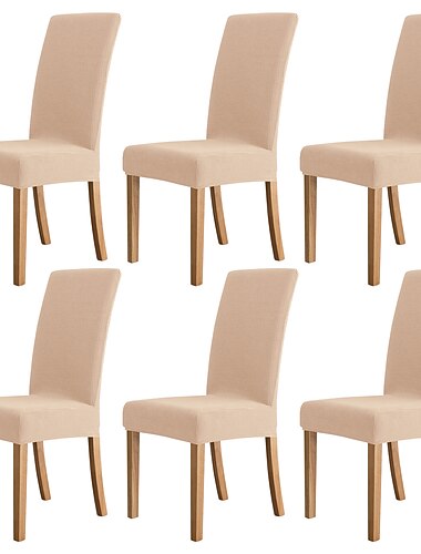 6 pezzi coprisedie da pranzo impermeabili bordeaux, coprisedie elasticizzati, coprisedie in spandex jacquard, coprisedili con elastico per sala da pranzo, matrimonio