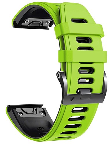 حزام إلى جارمين Fenix 7 7X 6 6X Pro Epix Pro 47mm 51mm Instinct 2X Approach S70 47mm S62 S60 Forerunner 955 945 Epix Marq Descent Quatix 22mm 26mm سيليكون إستبدال حزام 22mm 26mm عصابة الرياضة معصمه