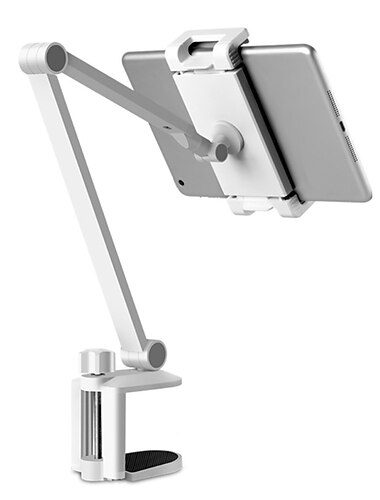 telefonstativ Stativ for nettbrett Spennetype Foldbar Justerbar Telefonholder til Skrivebord Sengegavl Kontor Kompatibel med Nettbrett Alle mobiltelefoner Tilbehør til mobiltelefon