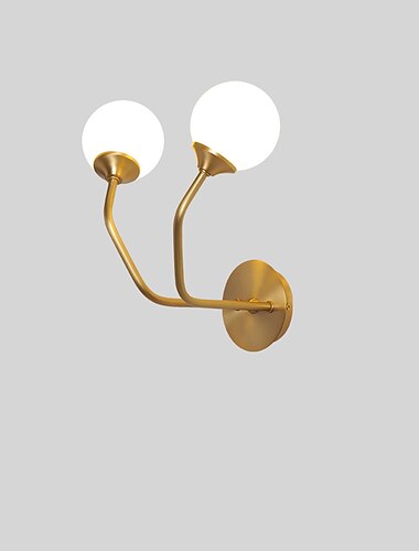 moderne nordisk stil innendørs vegglampe led vegglamper stue soverom kobber 220-240v