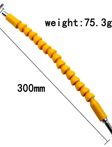 مرنة مثقاب كهربائي مفك بت متعددة الوظائف العالمي ثعبان خرطوم كاردان رمح اتصال لينة وصلة قضيب التمديد