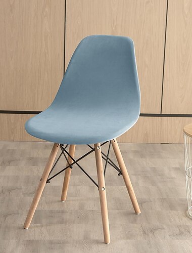 Fundas de terciopelo para sillas de comedor, lujosas y suaves fundas que protegen sus sillas de color rojo burdeos y al mismo tiempo añaden elegancia y comodidad a la decoración de su comedor.