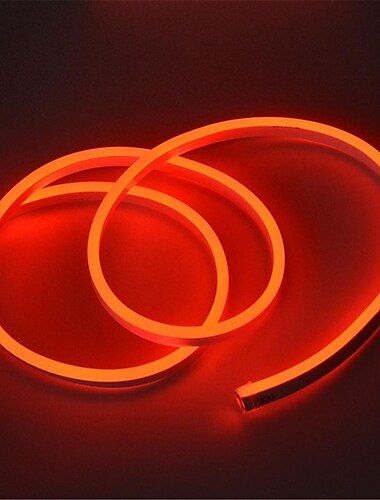 Kerstverlichting 20m 65.6ft Waterproof LED Neon Tube Rope Strip Light SMD 2835 Flexibel voor Buiten Kerstdecoratieve Verlichting AC220V-240V