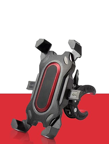 cykeltelefonhållare anti-halk universal mobil smart telefon cykelfäste elektrisk skoter motorcykel mobiltelefon stöd