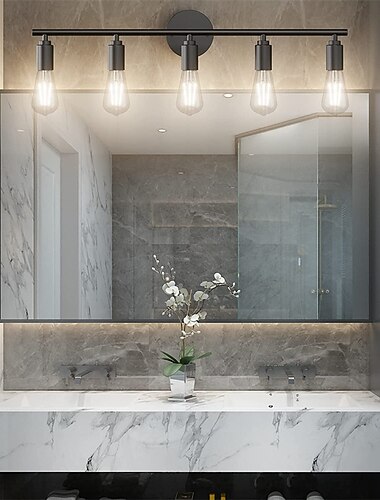 applique da parete per interni led vanity light vintage stile industriale camera da letto ufficio applique da parete in metallo 220-240v