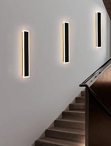 60/80/100 cm wandlamp led acryl wandkandelaars lange veranda wandlamp armatuur geschikt voor woonkamer ac85-265v