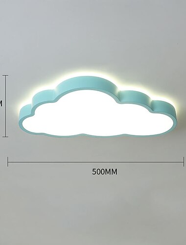50/60 cm plafondlamp led geometrische vormen dimbare inbouwverlichting metalen sector geschilderde afwerkingen eigentijds modern 110-120v 220-240v