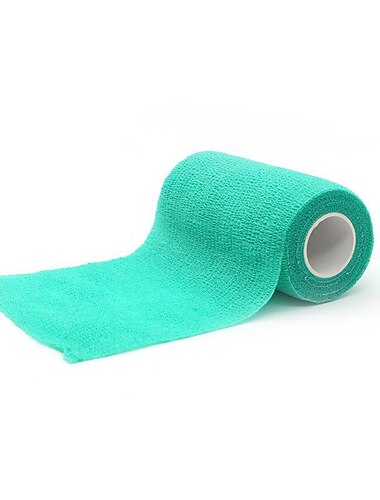 zelfklevende bandage wrap effen kleuren non-woven ademend&amp; waterafstotende dierenarts wrap 5x450cm (2 inch x 5 yards)