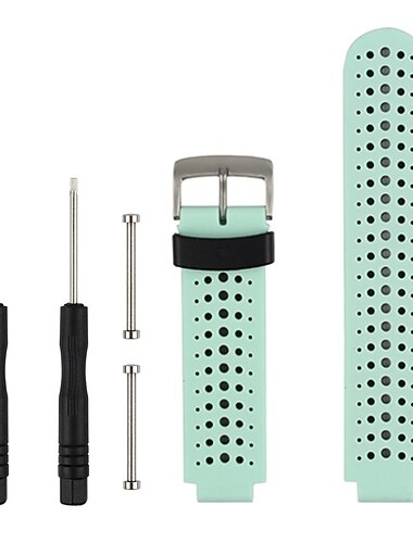 Bracelet silicone étanche avec outil pour Garmin Forerunner 735XT 630 620 235 230 220 Approach S20 S6 S5, bracelet sport respirant