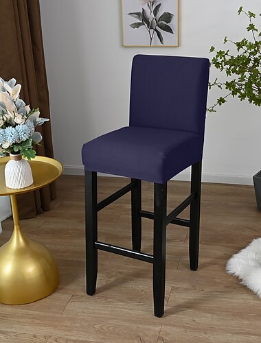 stretch eetkamerstoelhoes bordeauxrood duurzame huisdier-krasbestendige hoes voor verbeterde bescherming en comfort verwijderbare meubelstoelzittinghoes