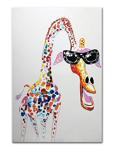 mintura håndlagde sebradyr oljemaleri på lerret veggkunstdekorasjon moderne abstrakt bilde for hjemmeinnredning rullet rammeløst ustrukket maleri