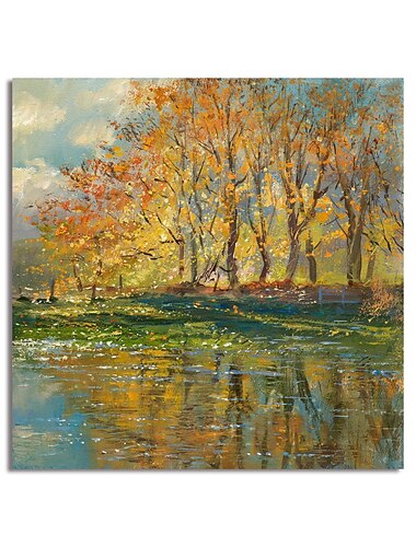 pictura in ulei pictata manual arta perete impresie peisaj pictura panza decor decor cadru intins gata de atarnat