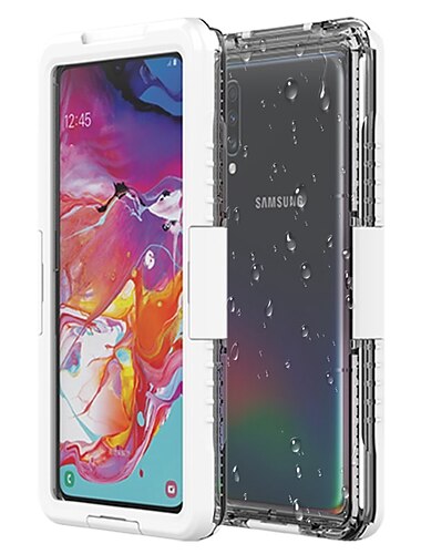 téléphone Coque Pour Samsung Galaxy S24 S22 S21 FE S21 Ultra Plus S20 A73 A32 A52 A42 A22 Coque Intégrale Étanche Transparent Antichoc Transparent Gel de Silice PC