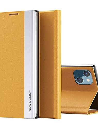 Phone Case For iPhone 17 Pro Max 17 Air 16 15 14 Pro Max Plus 13 12 Pro Max Mini Flip Cover with Stand Holder Magnetic Full Body Protective Plating PC Metal