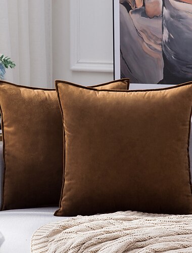 כריות נוי הכי מגניבות כריות לזרוק כריות כיסוי כרית קטיפה ציפית חווה לחדר שינה כיסוי כרית סלון ורוד כחול מרווה ירוק סגול צהוב