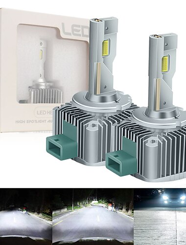  2 piezas Coche LED Luz de Casco Bombillas SMD LED Ahorro de Energia Conecte y Utilice Super ligero Para Universal Todos los Anos