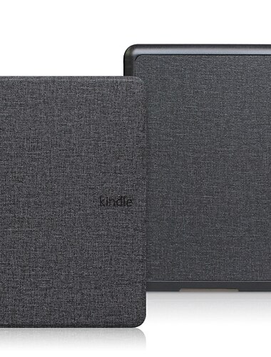 Tavoletta Custodie cover Per Amazon Kindle Paperwhite 6,8'' 11° 2021 Impermeabile Sveglia / Spegnimento automatico intelligente Protettivo per tutto il corpo Tinta unita Tessuto Oxford Plastica