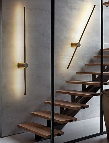 Lightinthebox Wandleuchten für den Innenbereich, moderner nordischer Stil, für Wohnzimmer, Schlafzimmer, Metall-Wandleuchte, 220–240 V
